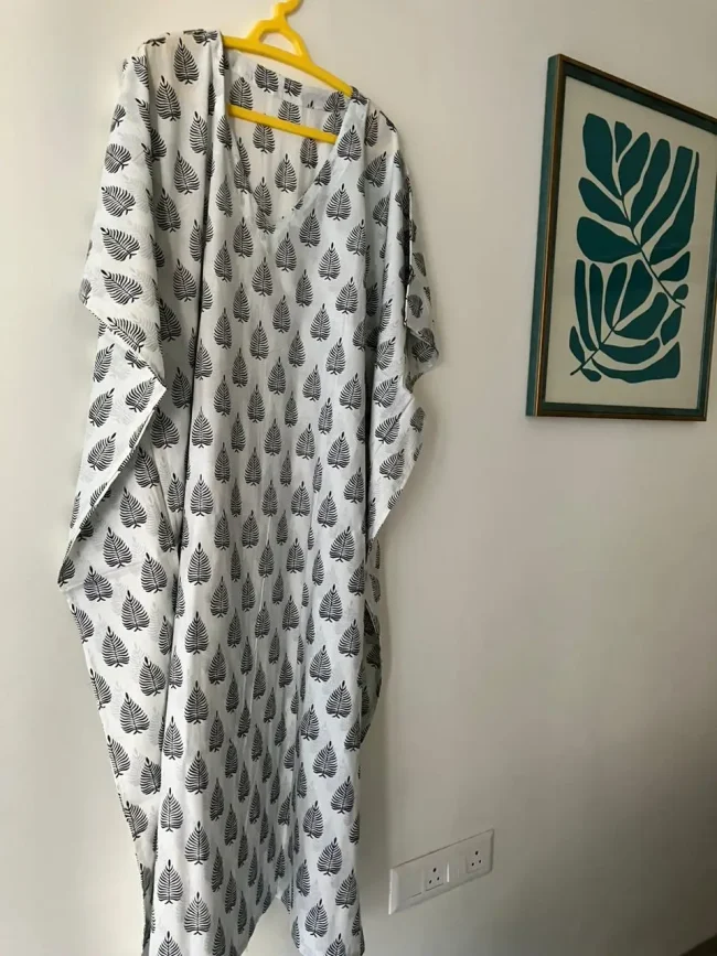 Free Size Cotton Kaftans - Full Length