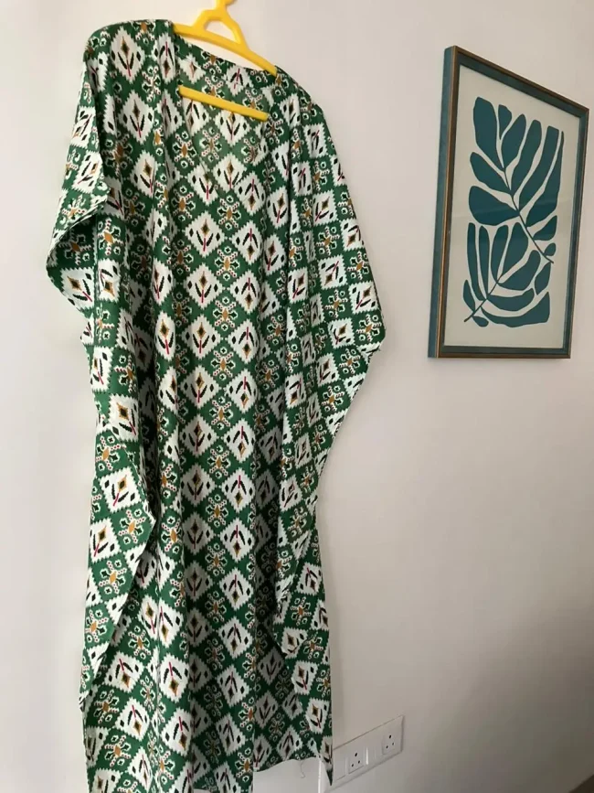 Free Size Cotton Kaftans - Full Length