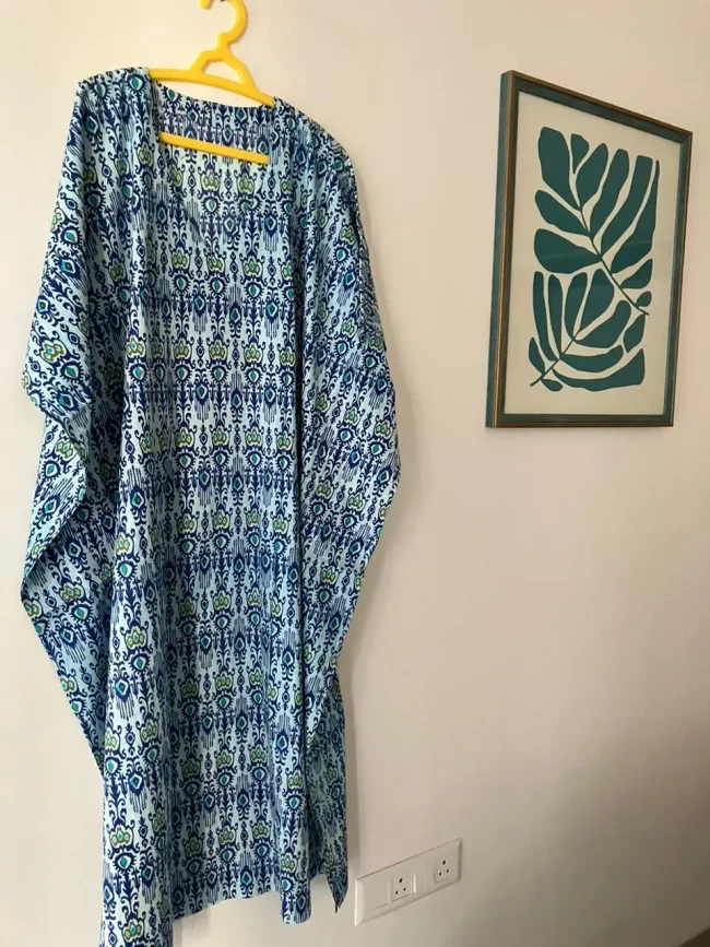 Free Size Cotton Kaftans - Full Length