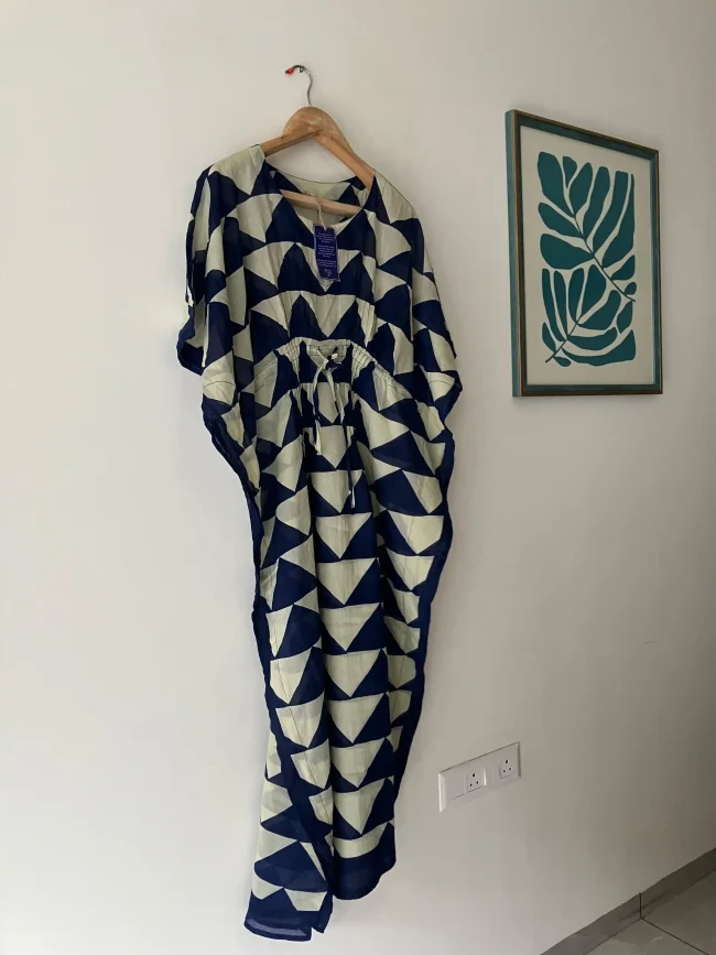 Free Size Cotton Kaftans - Full Length