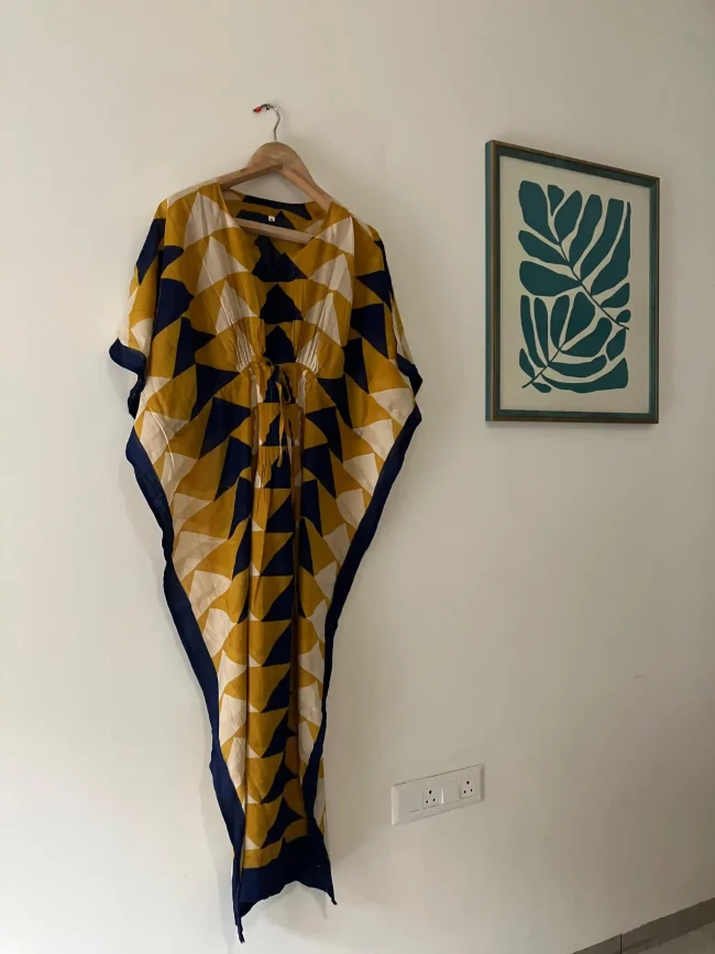 Free Size Cotton Kaftans - Full Length