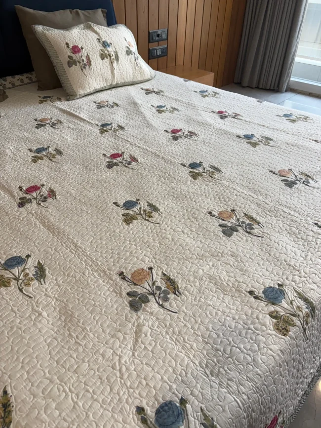 Royal Rosa - King Size - Bed Cover - Image 2