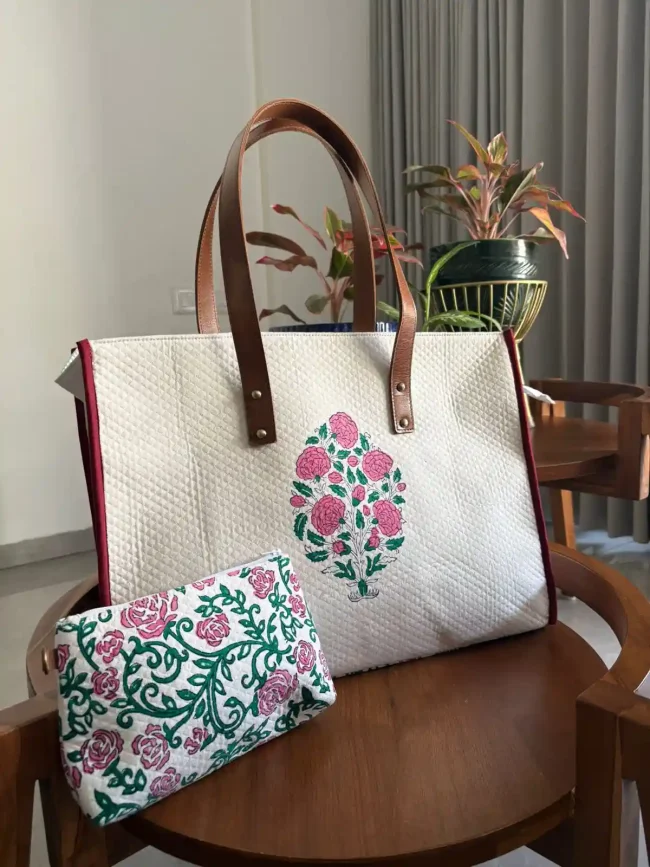 Artisanal Handblocked Totes