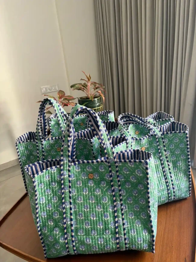 Tote Bags with Button Closure - Image 2