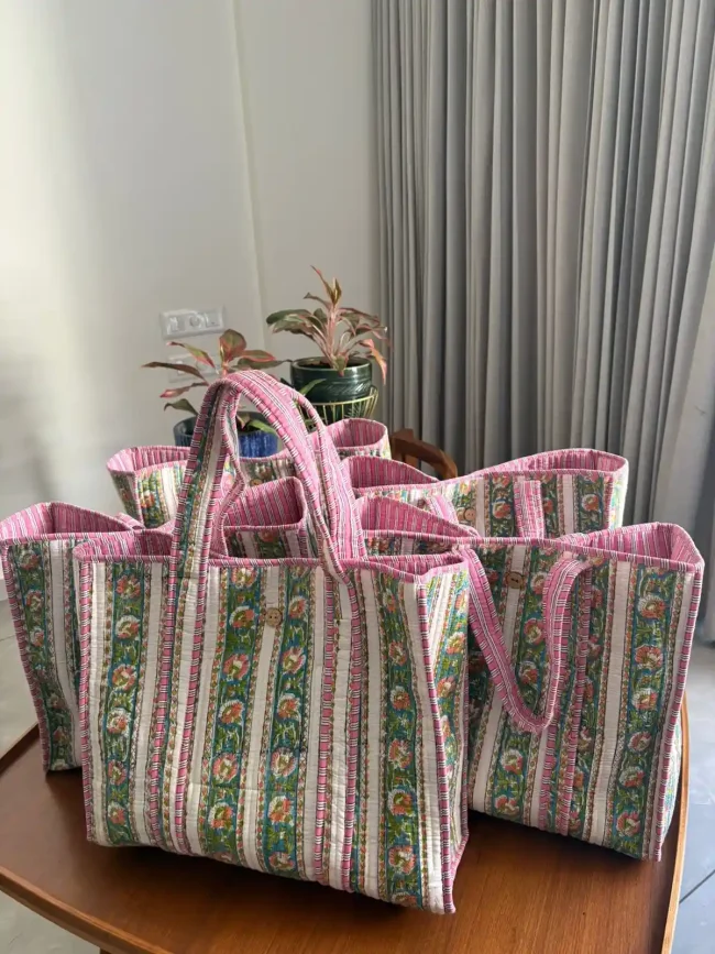 Tote Bags with Button Closure - Image 3