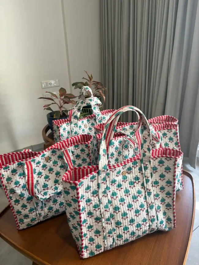 Tote Bags with Button Closure - Image 2