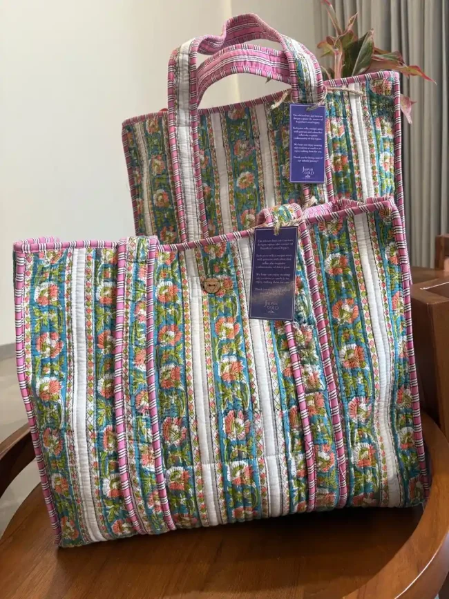 Tote Bags with Button Closure - Image 2