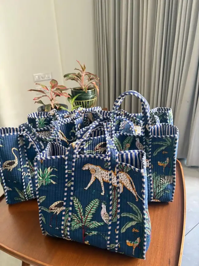 Tote Bags with Button Closure - Image 2
