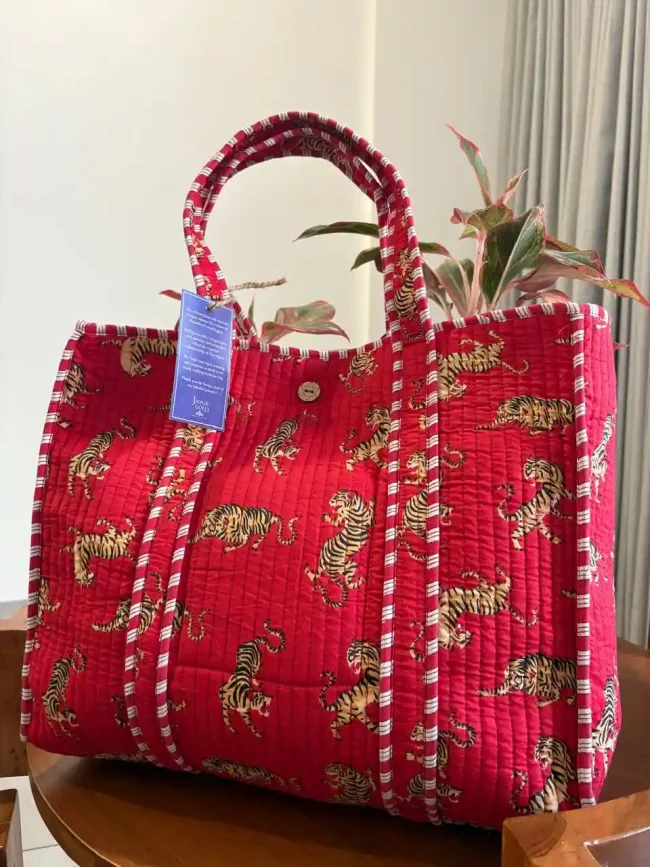 Tote Bags with Button Closure - Image 3