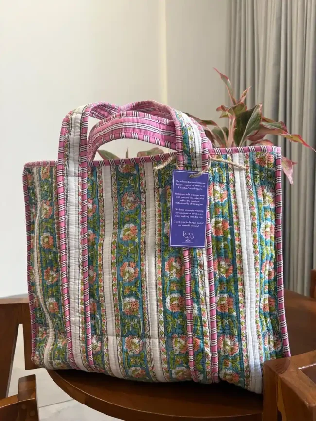 Tote Bags with Button Closure