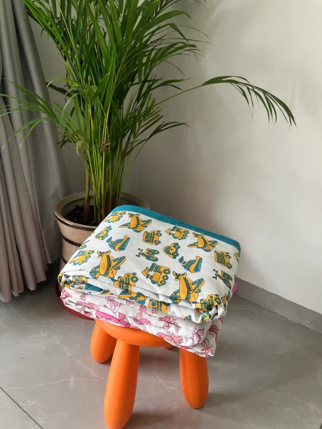 Handblocked Cotton Dohars - Playful Prints