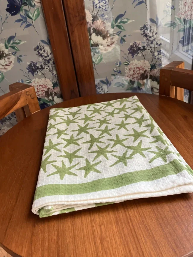 Kids Print Cotton Towels - Handblocked