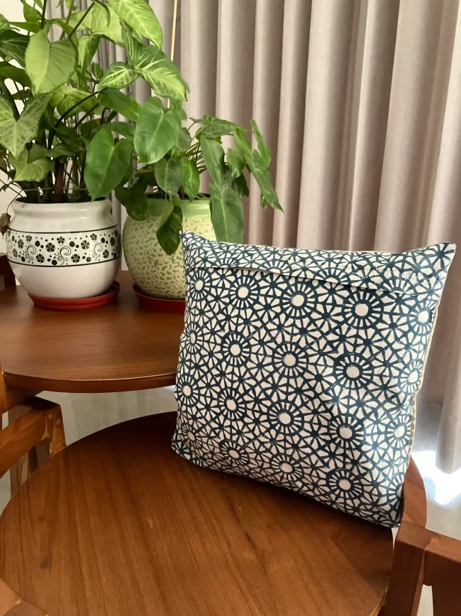 Handblocked Cushion Covers - Image 2