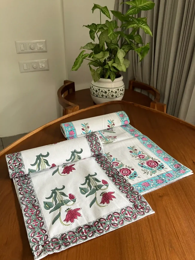 Handblocked Table Runners - Image 2